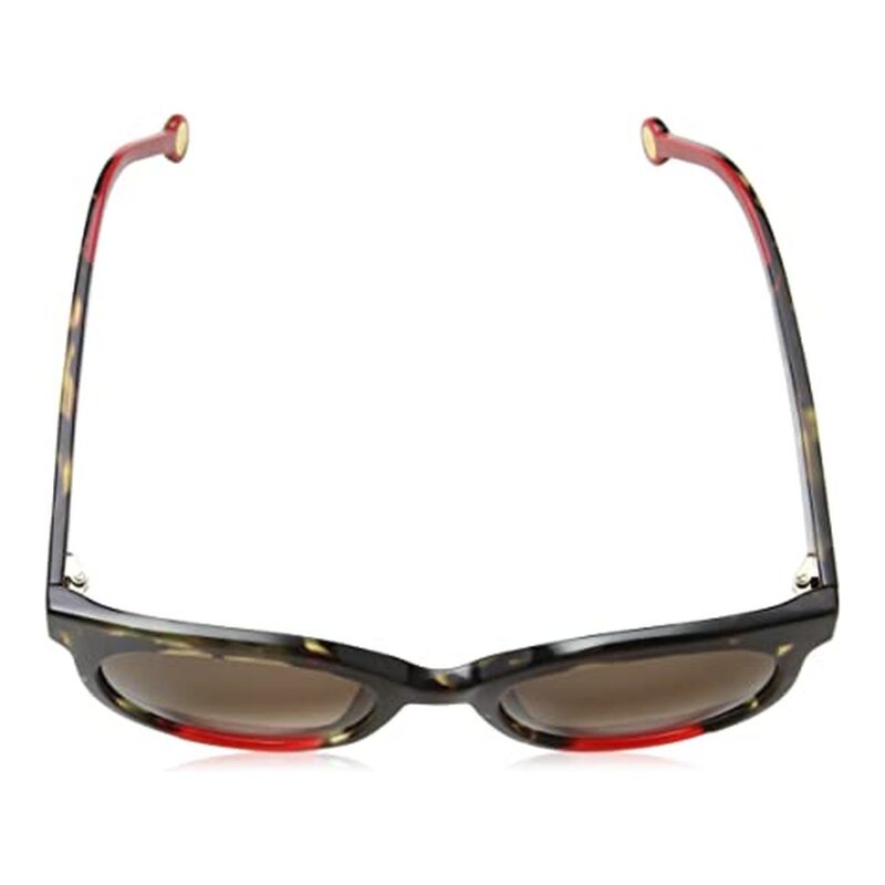 Óculos de Sol Feminino Carolina Herrera Redondo Acetato Tartaruga
