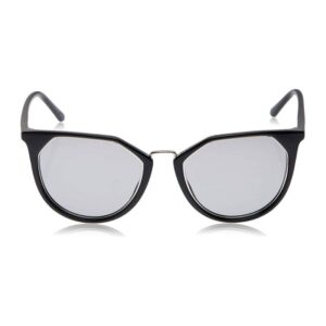 Óculos de Sol Redondo Calvin Klein Acetato Preto 18531s