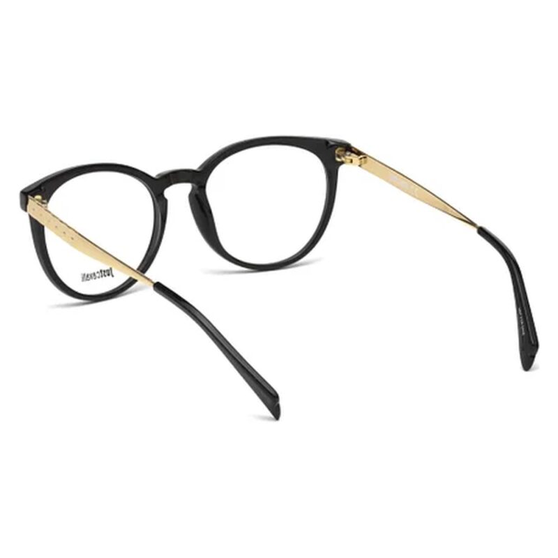 Óculos de Grau Feminino Redondo Just Cavalli Acetato Preto