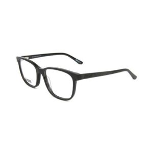 Óculos de Grau Masculino Quadrado Evoke Acetato Preto Fosco