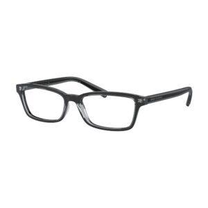 Óculos de Grau Masculino Retangular Armani Exchange Acetato Preto