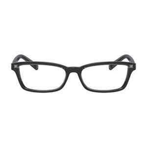 Óculos de Grau Masculino Retangular Armani Exchange Acetato Preto