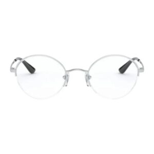 Óculos de Grau Redondo Vogue Fio de Nylon Prata