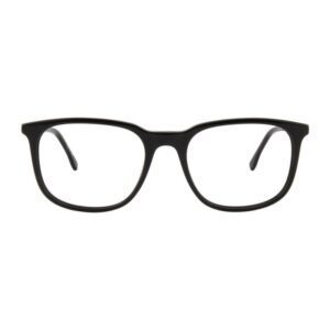 Óculos de Grau Masculino Quadrado Lacoste Acetato Preto L2880