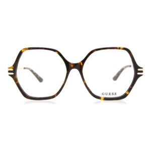 Óculos de Grau Feminino Hexagonal Guess Acetato/Metal Tartaruga