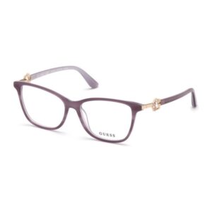 Óculos de Grau Feminino Quadrado Guess Acetato Bordo Gu2856 S