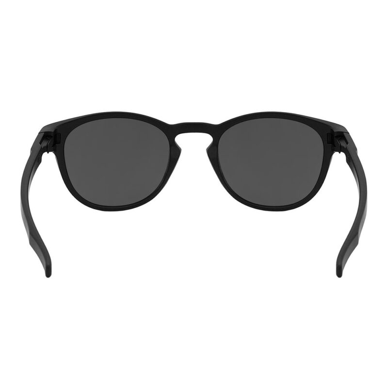 Óculos de Sol Masculino Redondo Oakley Acetato Preto Fosco