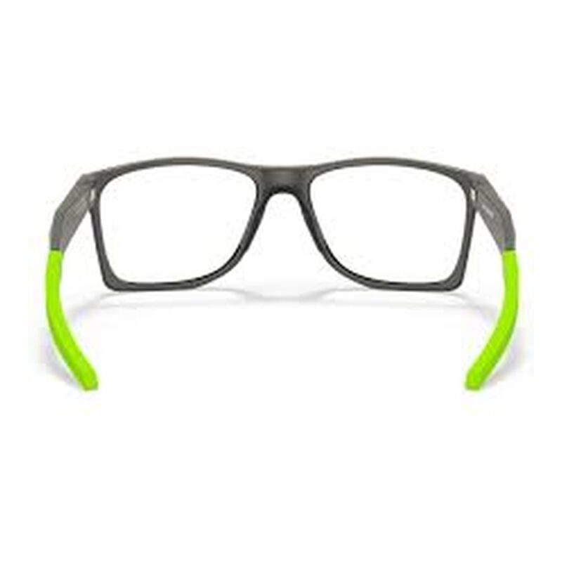 Óculos de Grau Masculino Quadrado Oakley Acetato Cinza