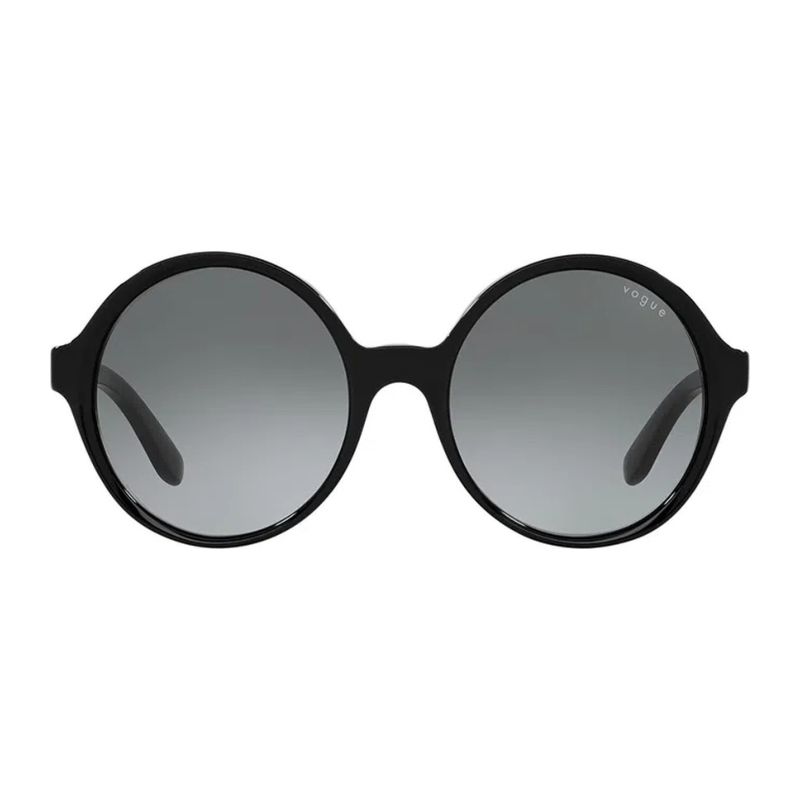 Óculos de Sol Feminino Redondo Vogue Acetato Preto