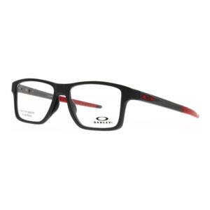 Óculos de Grau Masculino Retangular Oakley Acetato Preto