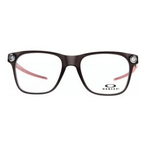 Óculos de Grau Masculino Quadrado Oakley Acetato Preto