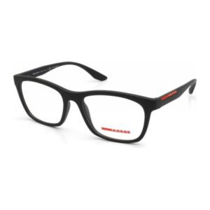 Oculos de Grau Masculino Retangular Prada Acetato Preto