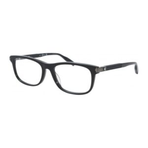 Óculos de Grau Montblanc Quadrado Acetato Preto Mb 00360 005