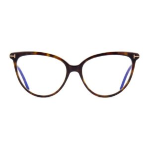 Óculos de Grau Feminino Gatinho Tom Ford Acetato Tartaruga