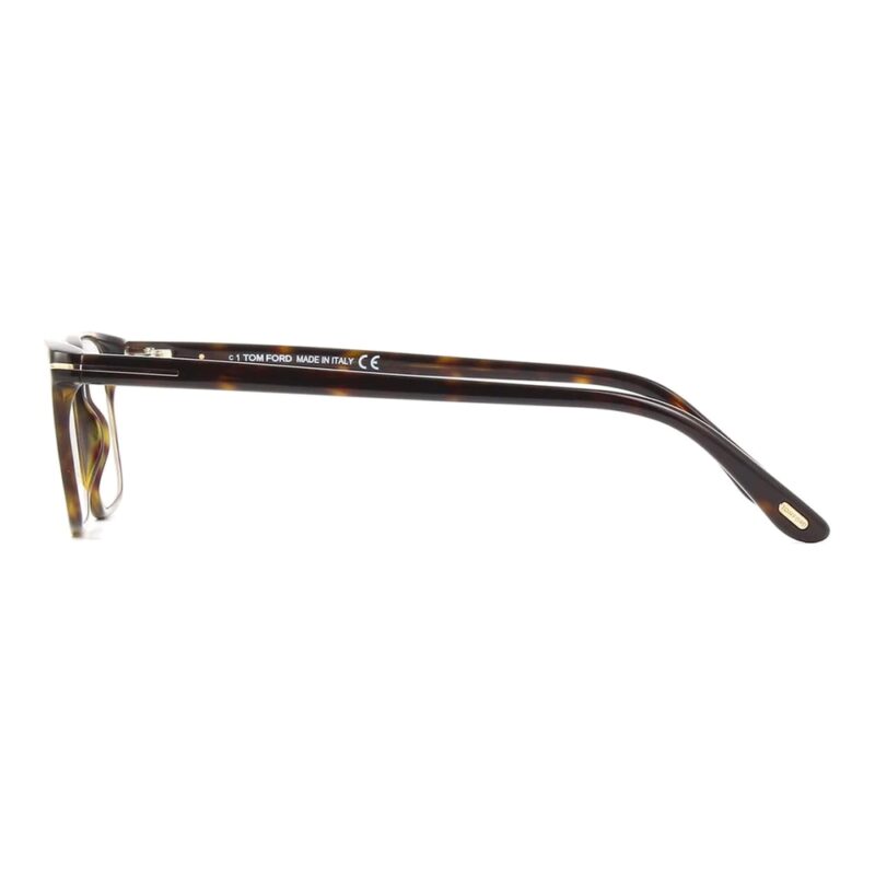 Óculos de Grau Masculino Retangular Tom Ford Acetato Tartaruga