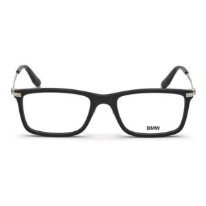 Óculos de Grau Masculino Retangular BMW Acetato Preto