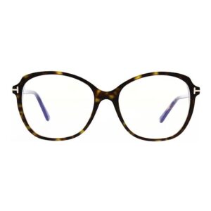 Óculos de Grau Feminino Quadrado Tom Ford Acetato Tartaruga