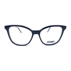 Óculos de Grau Feminino Quadrado Evoke Acetato Preto Evk Rx63