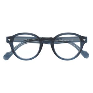 Óculos de Grau Feminino Vogue Redondo Acetato Azul
