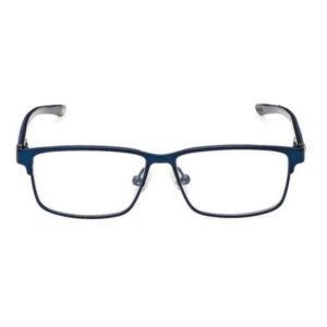 Óculos de Grau Masculino Infantil Skechers Quadrado Metal azul