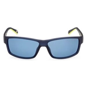 Óculos de Sol Masculino Skechers Curvado Acetato Preto