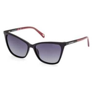 Óculos de Sol Feminino Skechers Gatinho Acetato Preto modelo SE6170