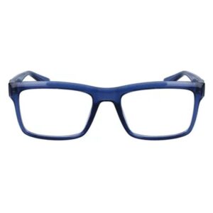 Óculos de Grau Masculino Calvin Klein Quadrado Acetato Azul