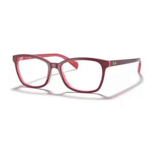 Óculos de Grau Feminino Rayban  Acetato Vermelha modelo RB5362