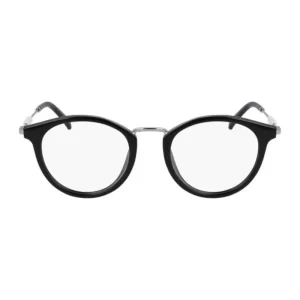 Óculos de Grau Unissex Calvin Klein Oval Acetato Preta modelo 19709