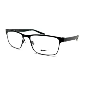 Óculos de Grau Masculino Nike Retangular Acetato Preta modelo 8130