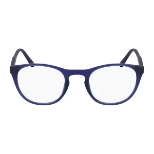 Óculos de Grau Unissex Calvin Klein Redondo Acetato Azul