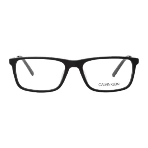 Óculos de Grau Masculino Calvin Klein Retangular Acetato Preto/Fosco modelo CK20710