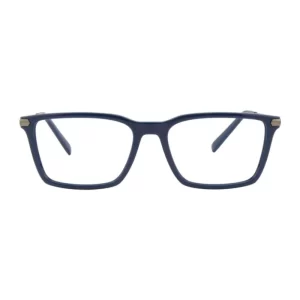 Óculos de Grau Masculino Armani Exchange Retangular Acetato Azul