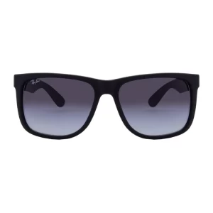 Óculos de Sol Masculino Rayban Quadrado Acetato Preto modelo RB4165L - Justin