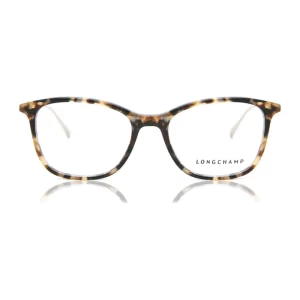 Óculos de Grau Feminino Longchamp Quadrado Acetato Estampado modelo LO2606