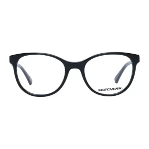 Óculos de Grau Feminino Skechers Oval Acetato Preto modelo SE1647