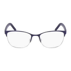 Óculos de Grau Feminino Converse Oval Metal Azul modelo CV3017