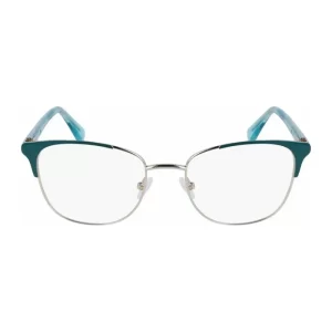 Óculos de Grau Feminino Calvin Klein Gatinho Metal Verde