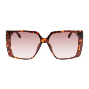 Óculos de Sol Feminino Calvin Klein Quadrado Acetato Estampado