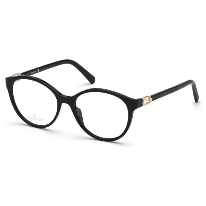 Oculos de Grau Feminino Swarovski Aro Total Preto