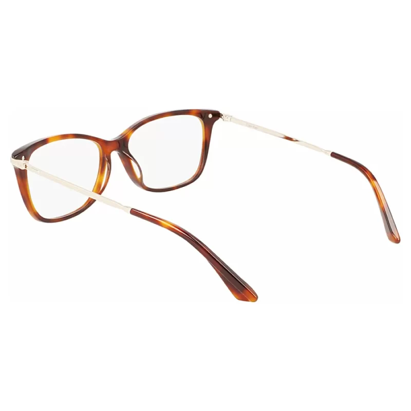 Oculos de Grau Masculino Calvinklein Quadrado Tartaruga