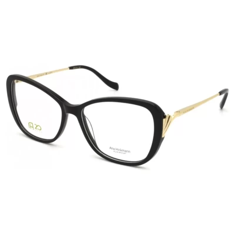 Oculos de Grau Feminino Ana Hickmann Quadrado Preto