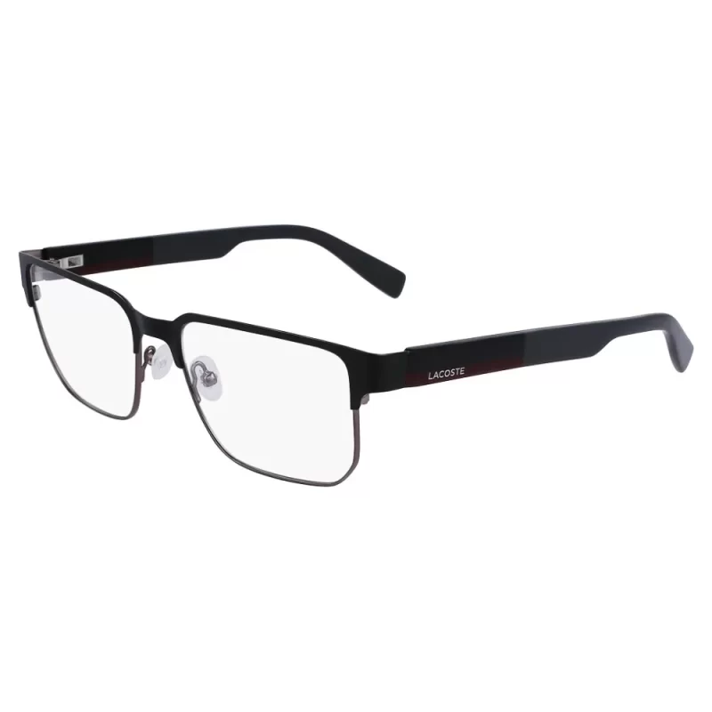 Oculos de Grau Masculino Lacoste Retangular Cobre