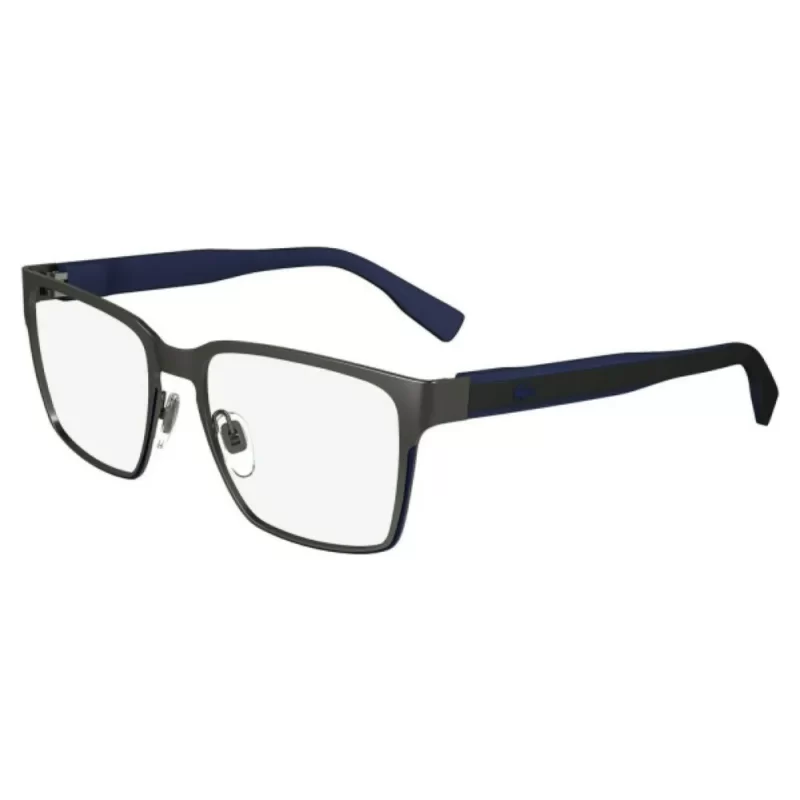 Oculos de Grau Masculino Lacoste Retangular Cobre