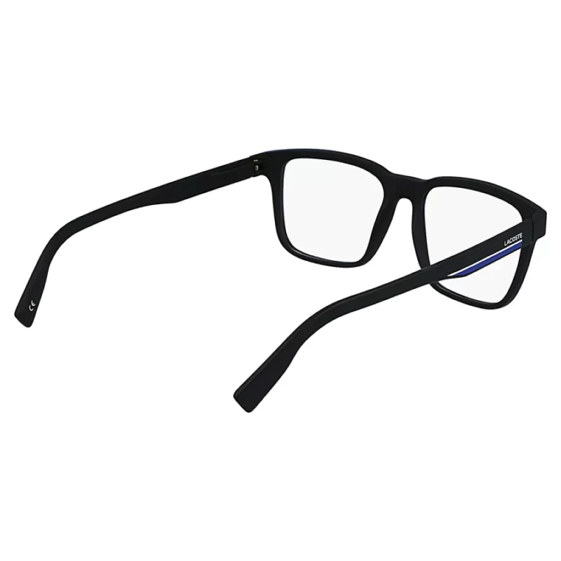 Oculos de Grau Masculino Lacoste Quadrado Preto