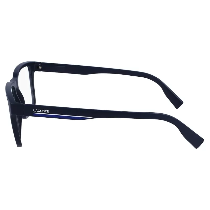 Oculos de Grau Masculino Lacoste Quadrado Preto