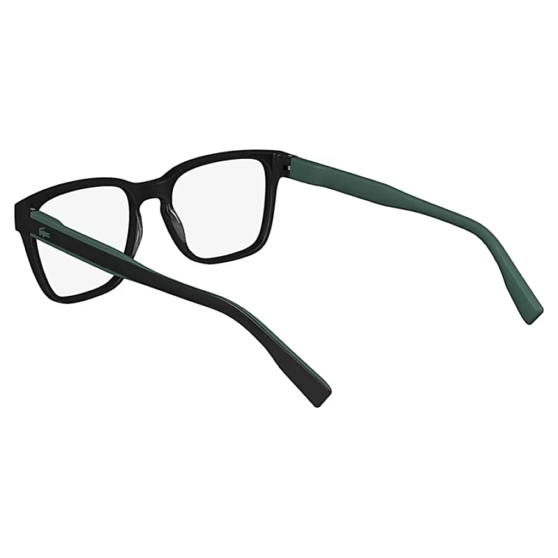 Oculos de Grau Masculino Lacoste Quadrado Preto