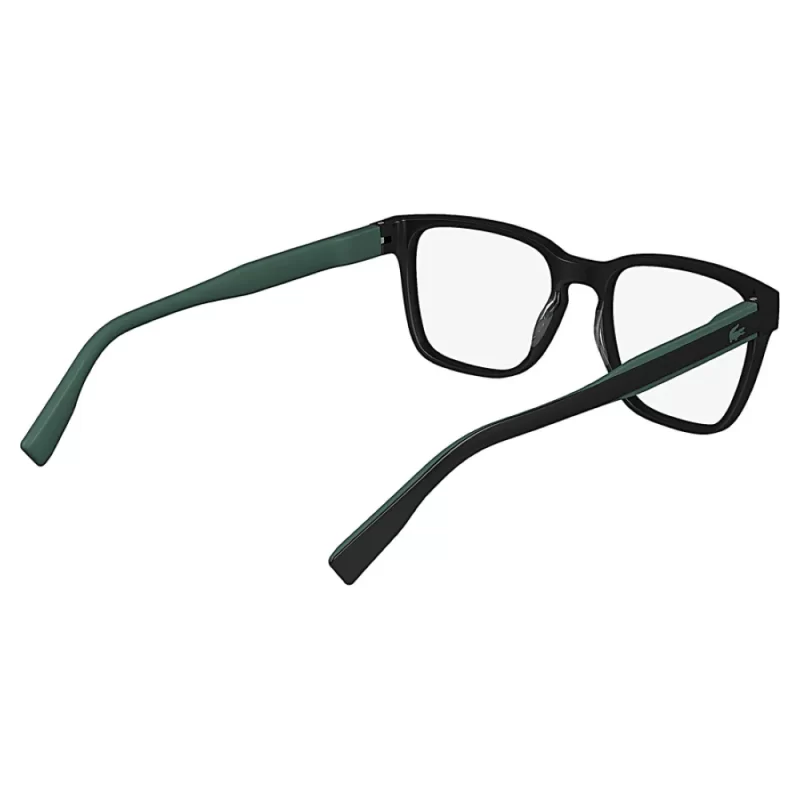 Oculos de Grau Masculino Lacoste Quadrado Preto