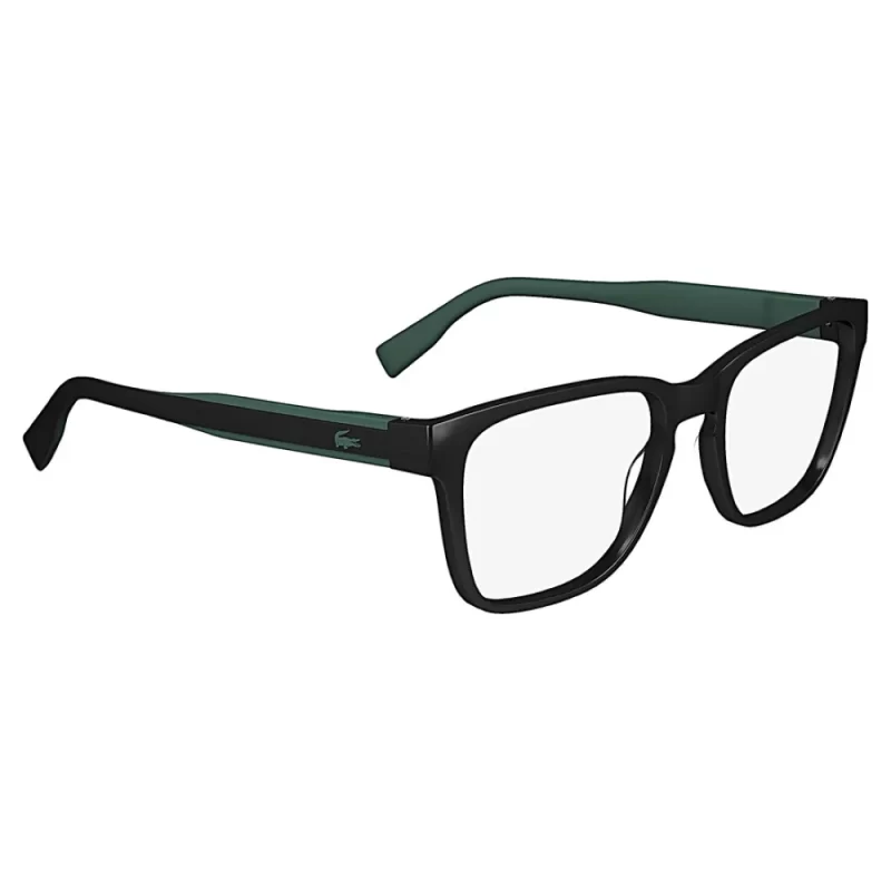 Oculos de Grau Masculino Lacoste Quadrado Preto