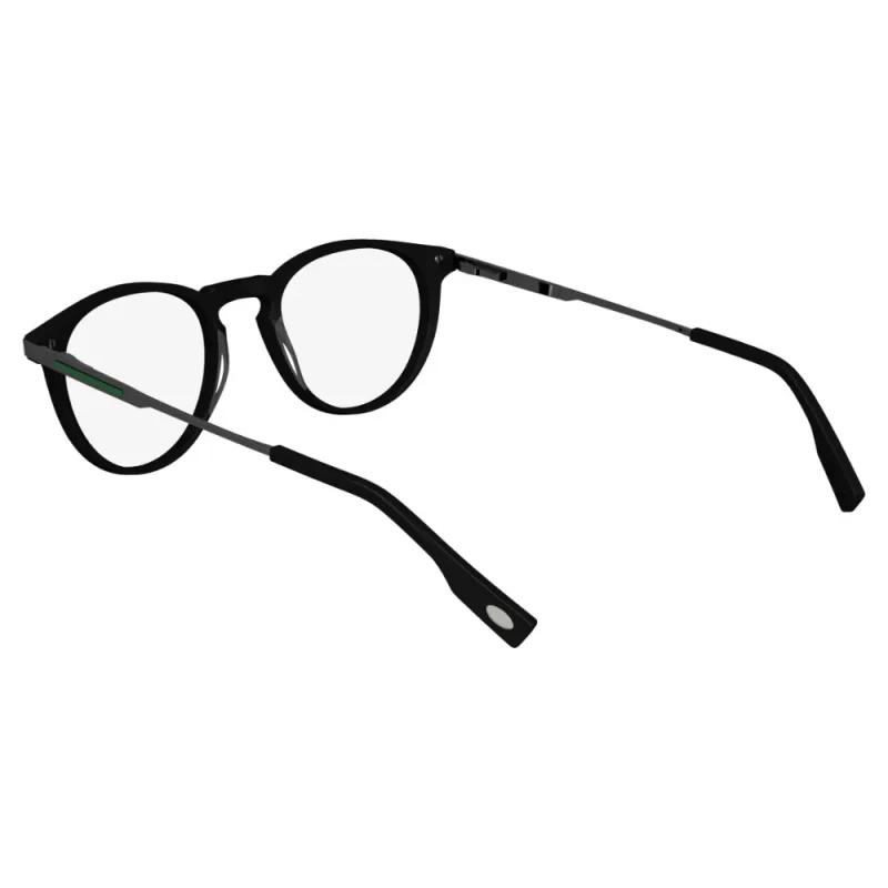 Oculos de Grau Unissex Lacoste Redondo Preto